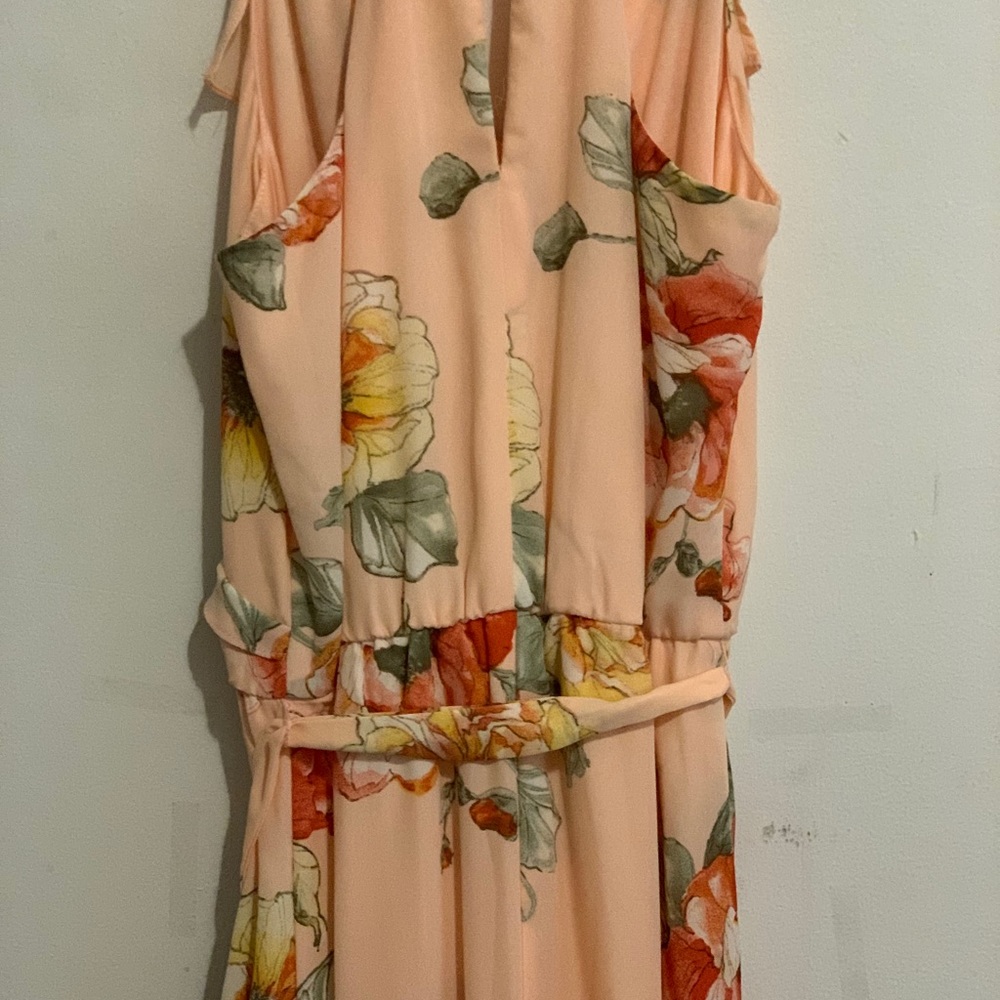 Pink summer dress
